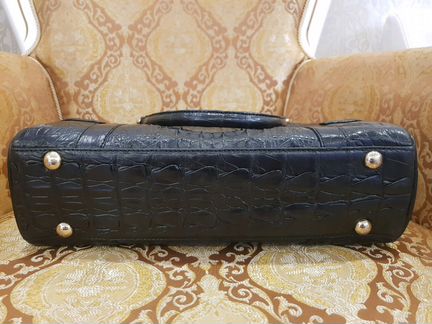 Сумка из кожи крокодила
