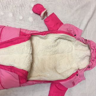 Детский зимний комбинезон-трансформер