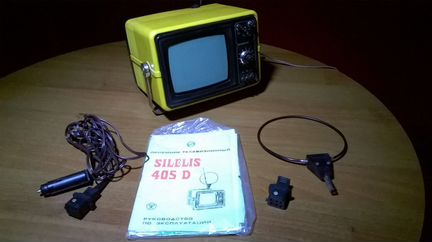 Телевизор ч/б Шилялис 405 Д. Silelis 405 D