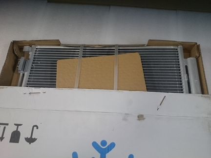 Радиатор кондиционера Hyundai Solaris 1.4 1.6