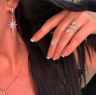 Apm Monaco серьги кольцо кулон Meteorites звезды