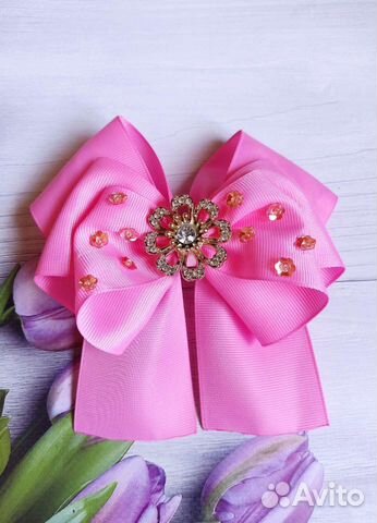 Бант на заколке