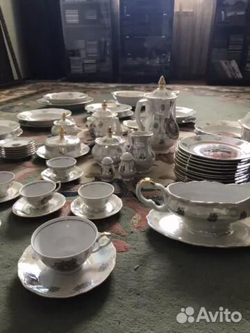 Сервиз «Мадонна». гдр. 70 предметов. Новый