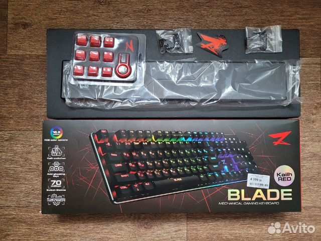 Zet gaming blade kailh red обзор