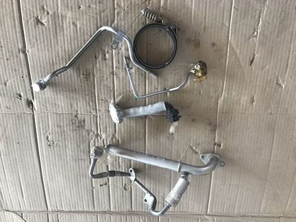 Трубки турбины на опель астра J