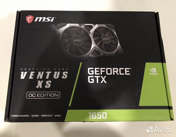 Видеокарта GTX 1650 4gb gddr6