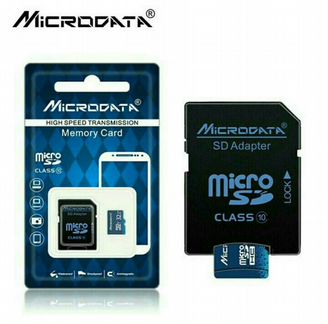 Флешки micro-SD MicroData (32GB/64GB/128GB)