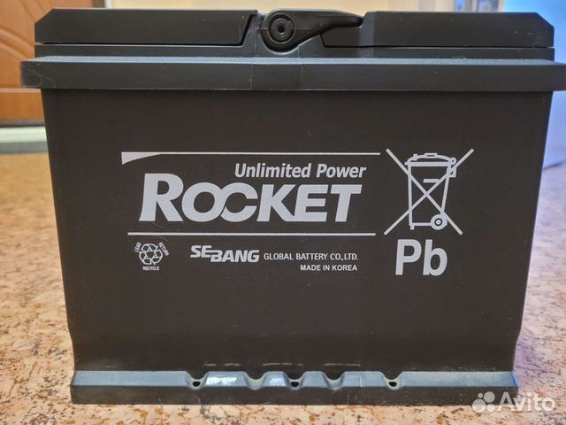 Аккумулятор Rocket 60ah купить в Челябинске Rocket CMF60l-din | Авито