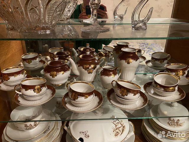 Чайный сервиз дулевский фарфор