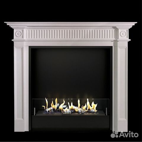 Биокамин в мраморном портале Firezo Sapore Unico