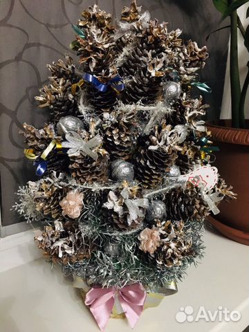 Елка ручной работы