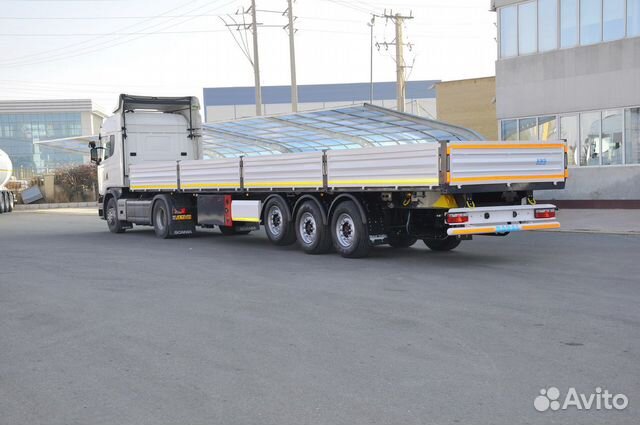 Услуги длинномера / Аренда длинномера / Полуприцеп