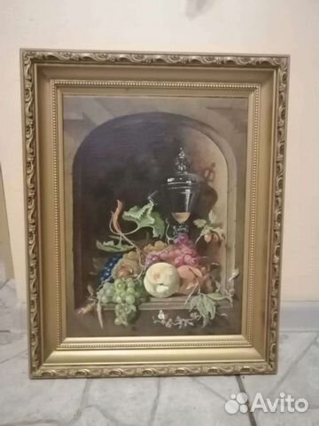 Натюрморт маслом холст