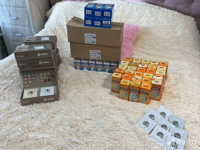 Лампочки и розетки купить в Москве | Хобби и отдых | Авито