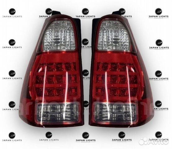 Стоп сигналы диодные задний Toyota Hilux Surf 215