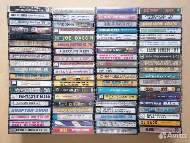 Аудиокассеты с записью