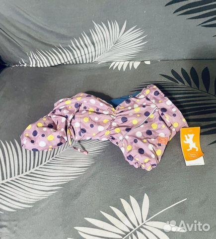 Комбинезон дождевик для маленькой собаки