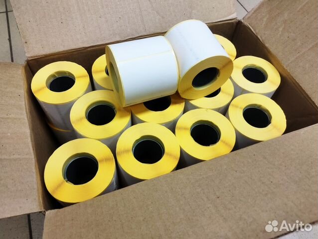 Термоэтикетки 75х120 / Ozon / Яндекс / Озон