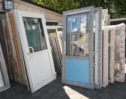 Двери пвх б/у