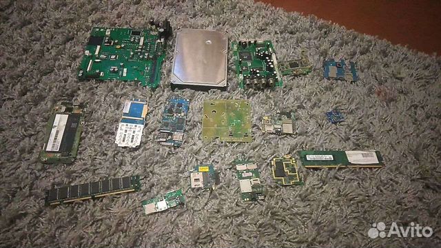 Материнские платы и комплектующие от пк