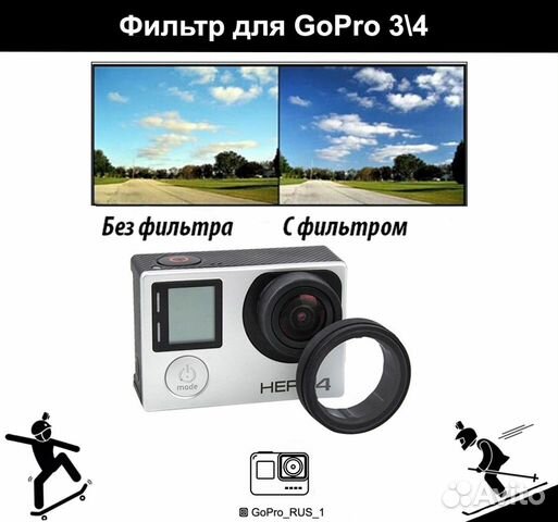 Фильтр для GoPro 3\4