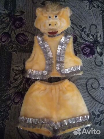 Костюм хрюшки на 3-4 года