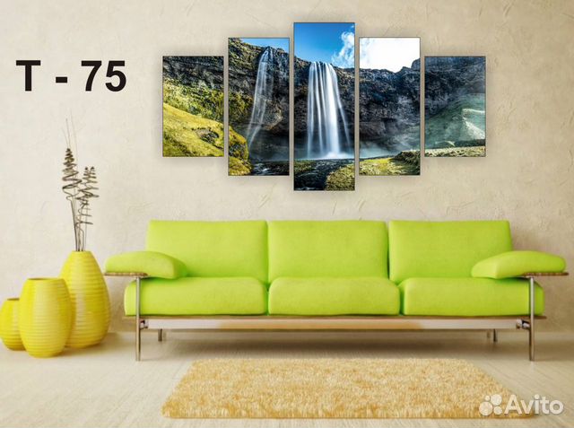 Модульные картины в наличии и под заказ