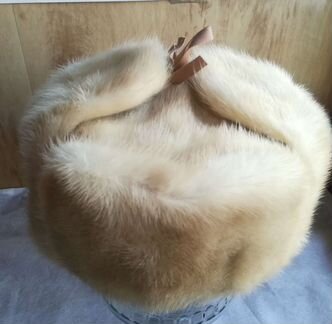 Шапка-ушанка, мех норки