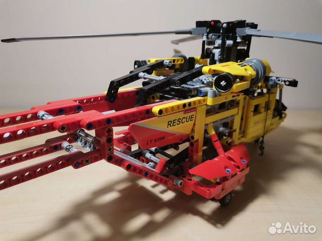 Lego Technic 9396 спасательный вертолет