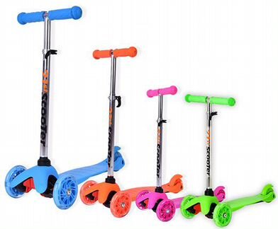 Самокат трехколесный 