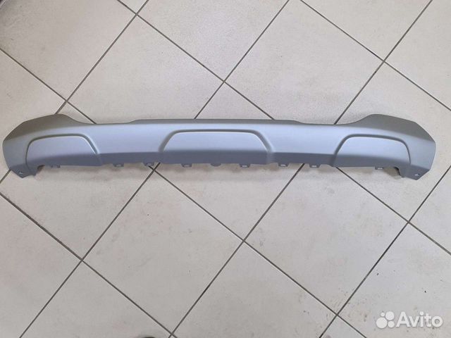 Накладка переднего бампера Logan Stepway