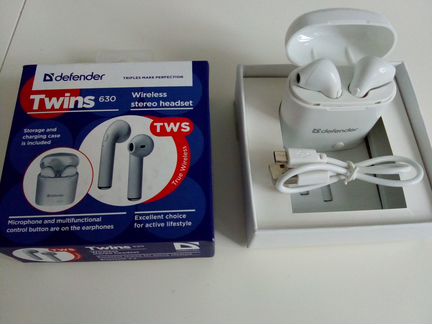 Беспроводные наушники новые