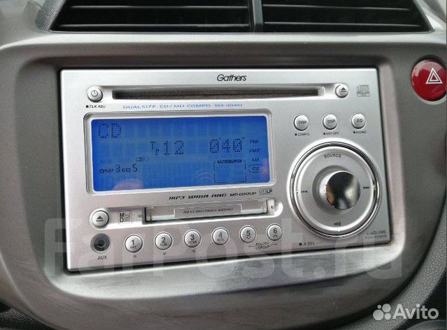 Крепление магнитолы для Honda Fit 2007-12гг