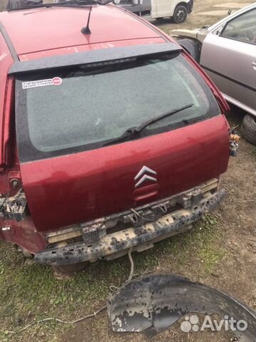 Citroen c4 крышка багажника