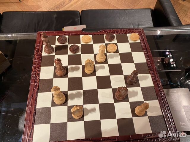 Шахматы и шашки 2 в1