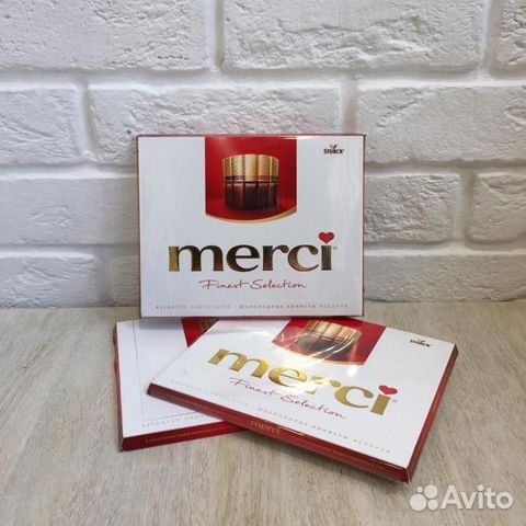 Конфеты шторк merci 250г