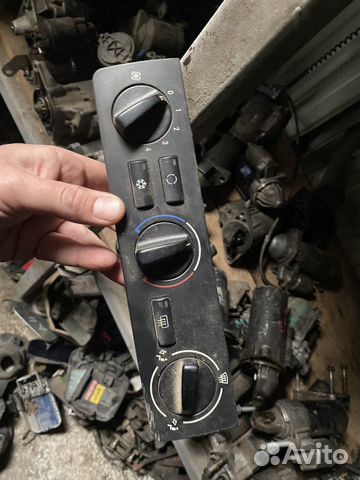 Блок управления печкой бмв 3 Е46 дорест