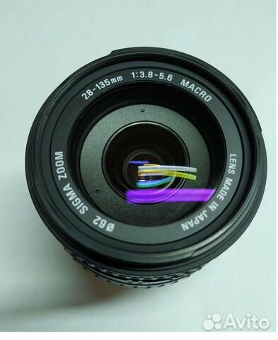 Sigma AF 28-135 mm f/3.8-5.6 Aspherical IF Macro