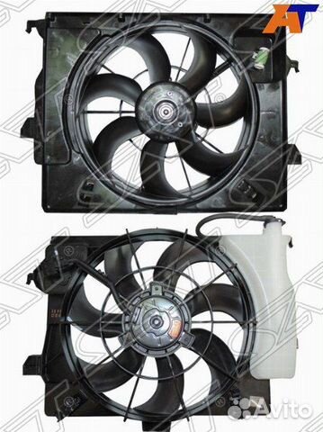 Вентилятор радиатора охлаждения Kia Rio 3 рест