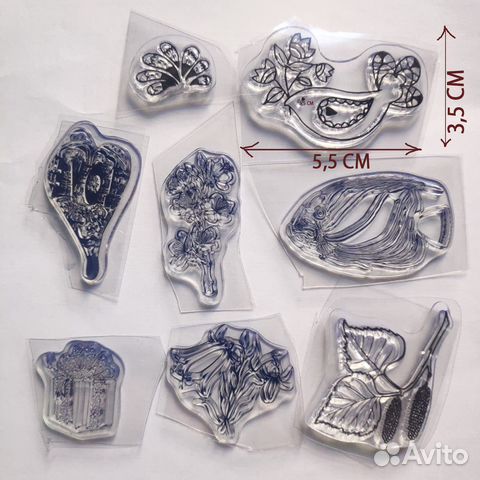 Наборы силиконовых молдов, текстурных штампов