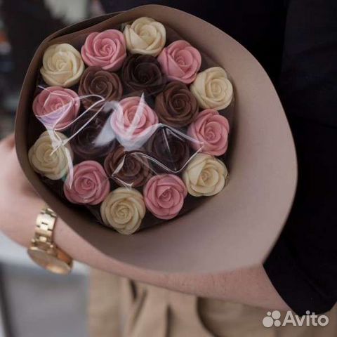 Шоколадные розы