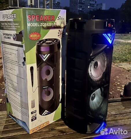 Блютуз колонка