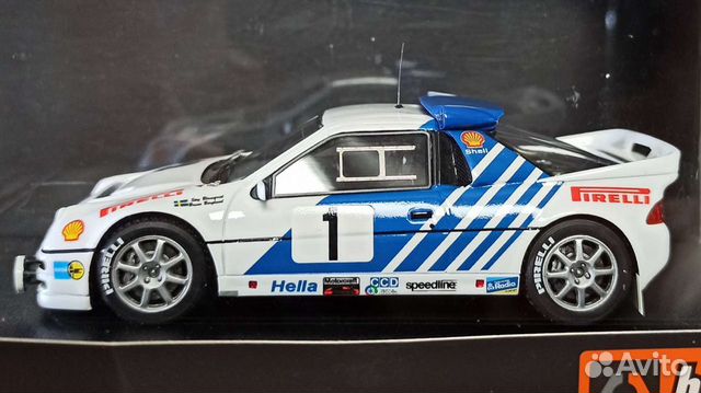 Ford RS 200 HPI Racing Mirage Rally 1/43