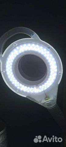 Лампа лупа напольная