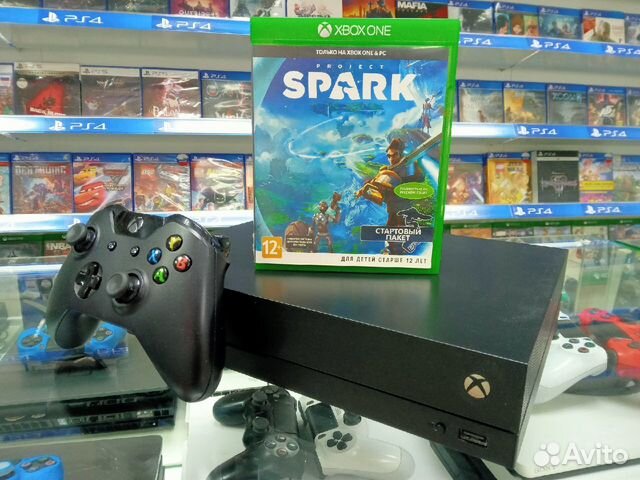 Xbox One X 1 tb + Project Spark