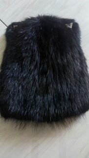 Шапка, вязаная норка
