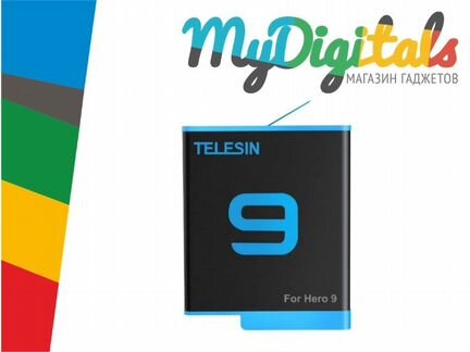 Аккумулятор Telesin для GoPro Hero 9 / 10 / 11