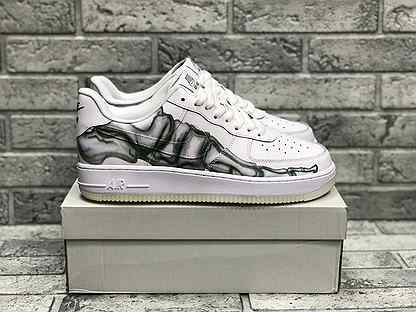af1 white skeleton