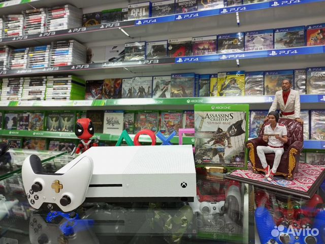 Xbox one S + Assassins creed Black Flag - обмен