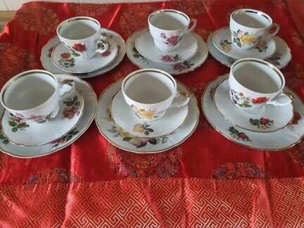 Сервиз чайный, немецкий, Bavaria, Wunsiedel